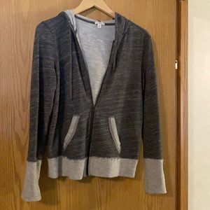 Caslon hooded zip up